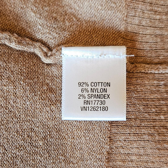Merona Women's Cartigan Button Sweater Tan Size Small - Picture 5 of 6